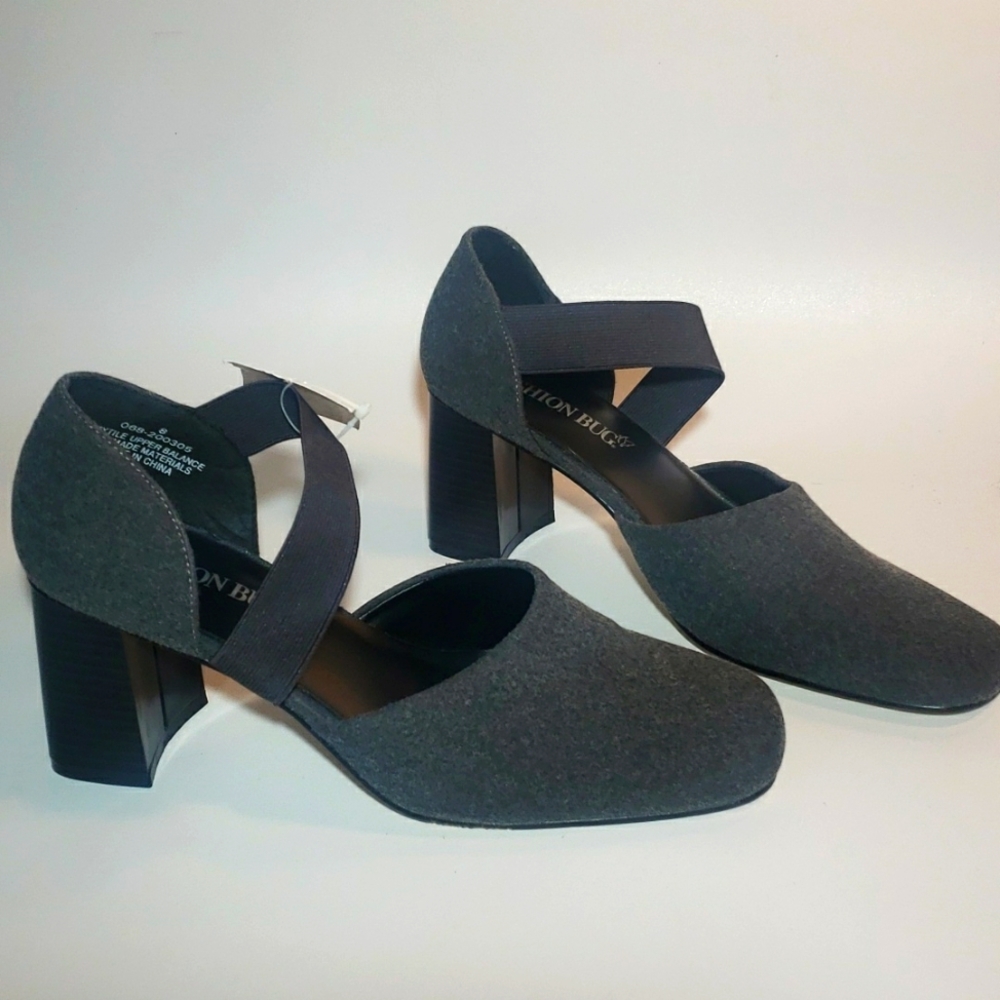 Vintage women's Chunky heels, Gray size 8